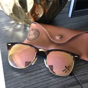 RAY-BAN CLUBMASTER FLASH LENSES GRADIENT.